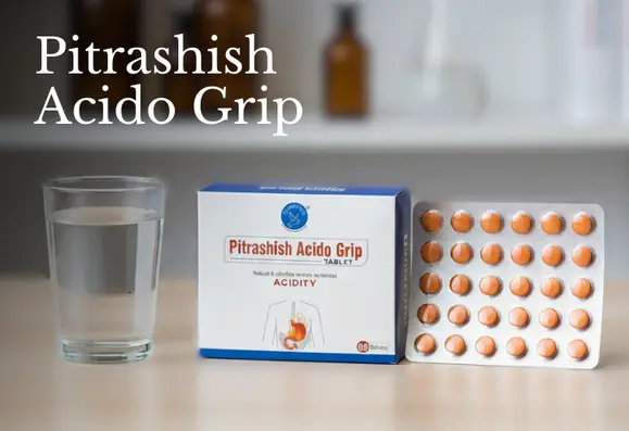 Pitrashish Acido Grip Tablet - 60 Tablets